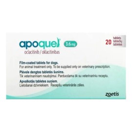 Suplemento Perros Apo/quel 3.6, 20 Tabs Prurito Perros