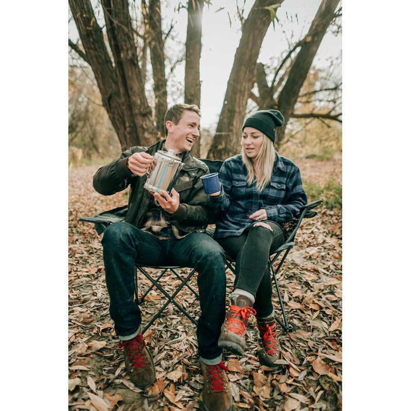 Stansport Camper's Percolator Coffee Pot 9 Cups (277) Silver