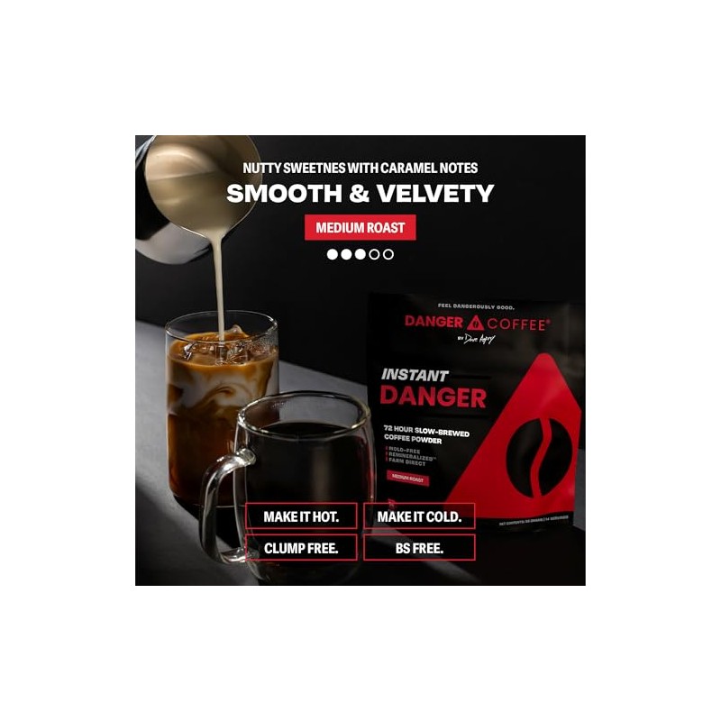 Danger Coffee by Dave Asprey, Remineralized, Mold Free & Lab