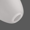 Anmire 3 Pack Frosted Glass Shade, Bell Shaped Light Fixture