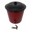 Macoll Bote Dispensador Con Llave Plástico Resistente 14l (2 Pzas)