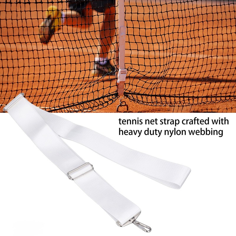 Odorkle Tennis Net Straps, Durable, Height-Adjustable Tennis Net Centre Strap