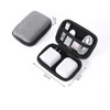 SYGELER Portable Electronics Organizer - Water-Resistant Tech Storage Bag for