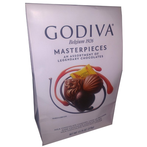 Godiva Masterpieces Legendary Chocolate Assortment 13.25 Ounce Bag