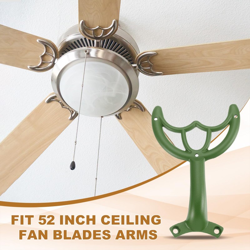 PATIKIL Ceiling Fan Blades Arms Replacement, 3 Pcs 52" Fan
