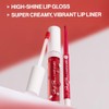 Set Labios Rojos Marilyn Monroe Delineado y gloss Wet n