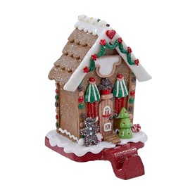 Kurt Adler Gingerbread House Stocking Holder