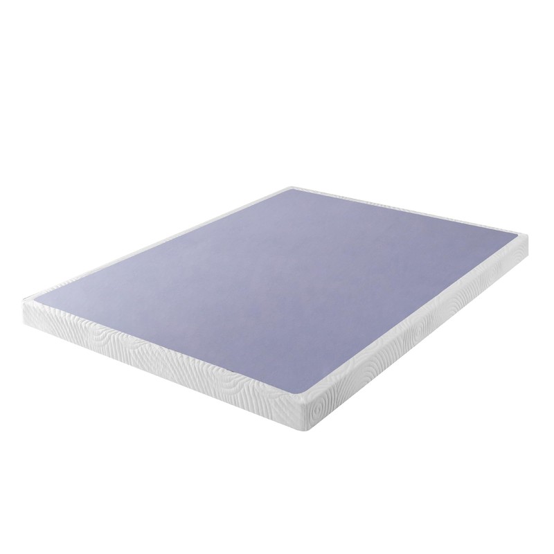 ZINUS Edgar 4 Inch Wood Box Spring, Mattress Foundation, Sturdy