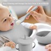 Silicone Baby Feeding Set,Miicasa Baby Led Weaning Supplies Kit With