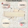 2 Pcs Back Exfoliating Loofah Washer 100% Natural Luffa Loofah