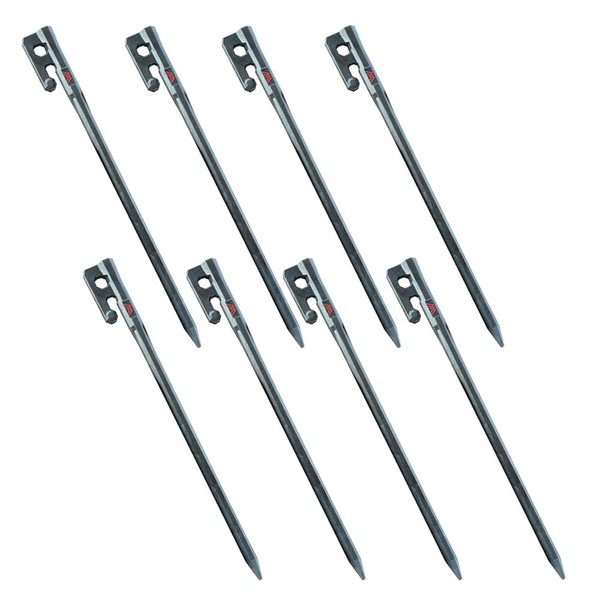 Stron Pegs MCCA-SP300-8 (CFRTP) Lightweight Camping Pegs, 11.8 inches (300 mm), Set of 8