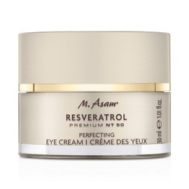 M. Asam Resveratrol Premium NT50 Perfecting Eye Cream (30 ml) - Anti-Ageing Eye Cream with Resveratrol & Hyaluronic Smooths Eye Wrinkles, Firming Eye Care