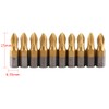 Impact Coated Screwdriver Bits Set, 25 mm PH2 Antislip Magnetic