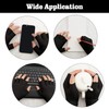 NZKNP Fingerless Gloves for Women & Men - Warm Knitted