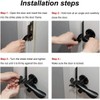 VOANZO Portable Door Lock for Travel, Solid Heavy Duty Locks,