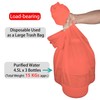 Coral Plastic Tablecloths 2 Pack Blush Red Disposable Covers 84