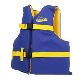 Seachoice 86220 Type III Personal Flotation Device, Blue/Yellow - for Youth