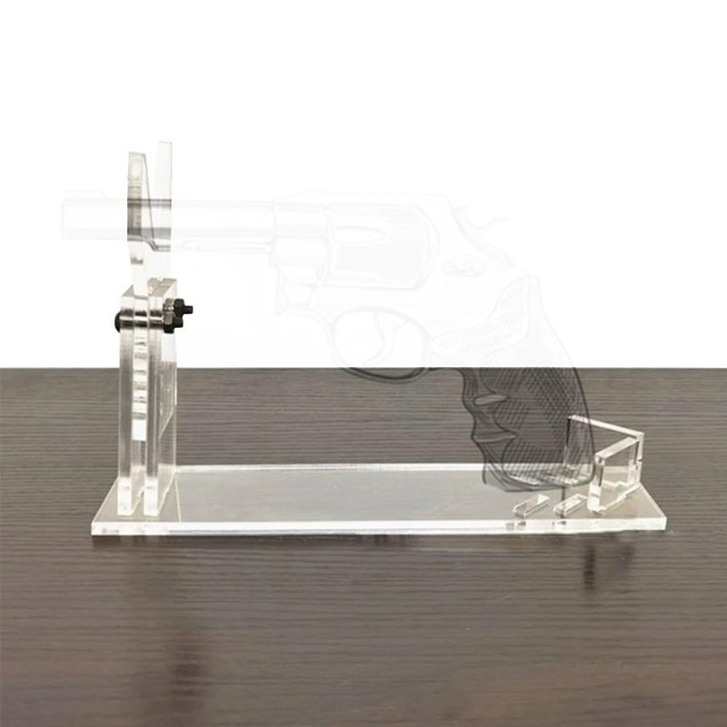MiOYOOW Acrylic Weapon Display Weapon Stand Holder Decorative Stairs 5