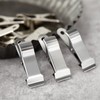 Metal Mini Clamps Mini Spring Clamp Crocodile Alligator Clips Silver
