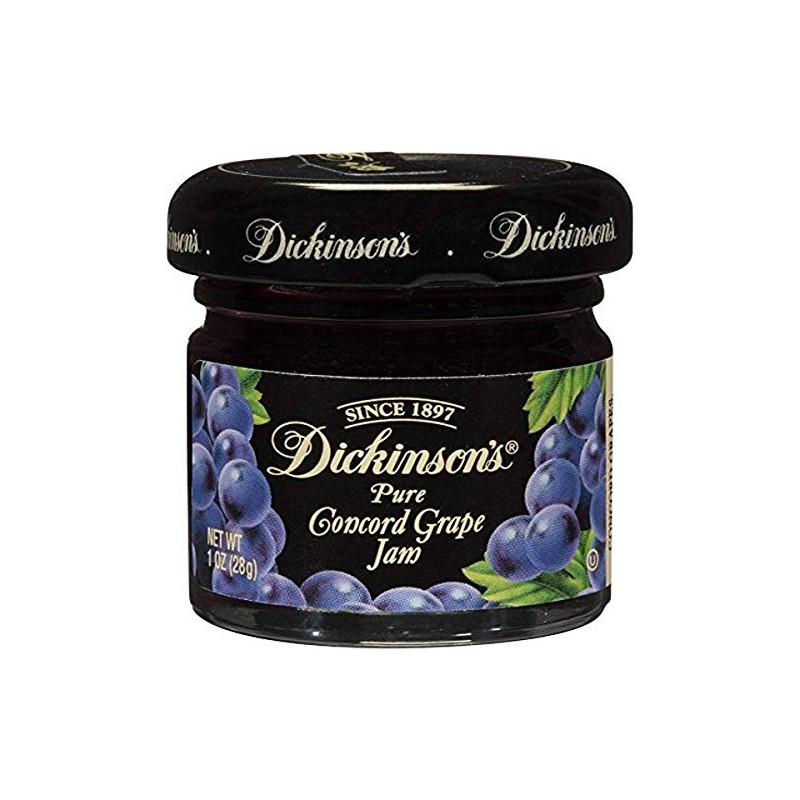 Dickinson's Pure Concord Grape Jam, (Pack of 72)