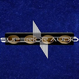 Superior Audio 4 x 6x9 High Quality Enclosure, 4 Hole Angled MDF & Carpet Structure