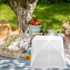 5pcs Food Covers Collapsible Washable Reusable Portable Net Screen Mesh