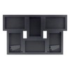 MCS Front-Loading Collage Picture Frame With 6 Openings, 4 x