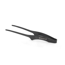 【Made in Tsubamesanjo】Todai x Mura no Kajiya Black Tongs, Stainless Steel, Short, 183mm, MK-0044, For Camping
