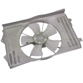 OYEAUTO Radiator Cooling Fan Assembly 620630 TO3115125 Compatible with Toyota Corolla Matrix,Pontiac Vibe 2003-2008 1.8L L4