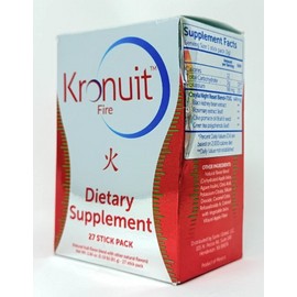 Sanki Kronuit Fire Dietary Supplement 27 Stick Packs NEW/SEALED EXP: Jan 2027