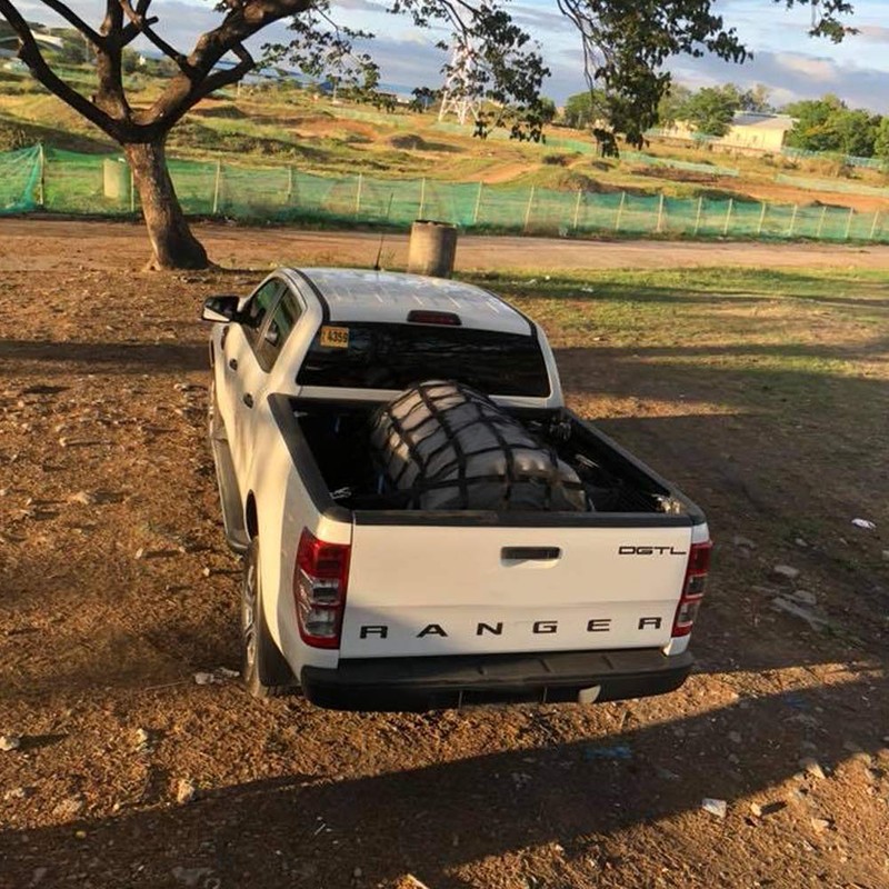 Surmountway Cargo Net for Pickup Truck Bed(66" x 50"), Truck