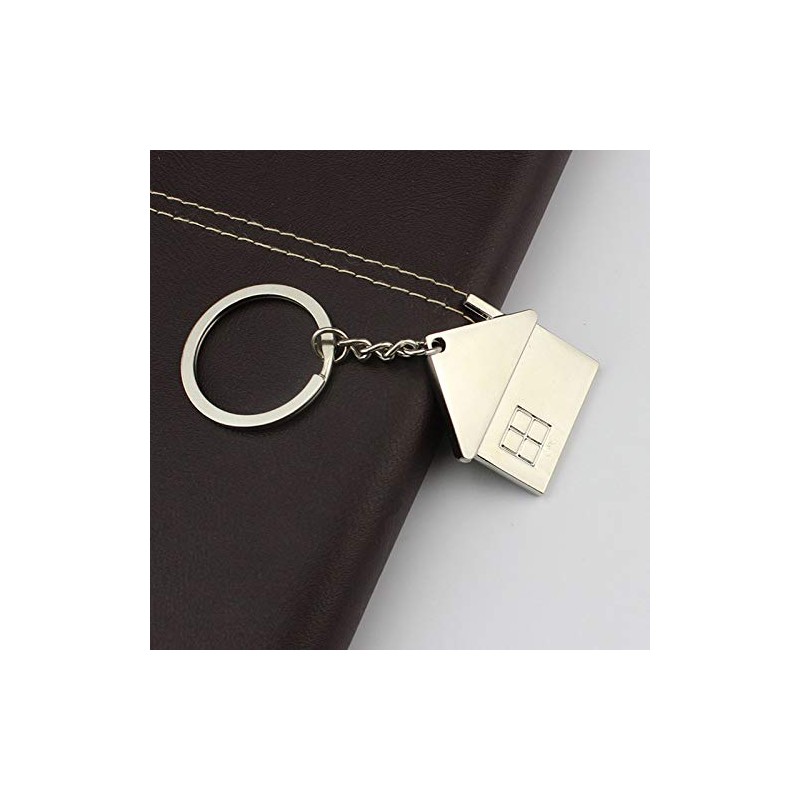 IKAAR Key Cahin Cute Cartoon House with Window keychain Mental