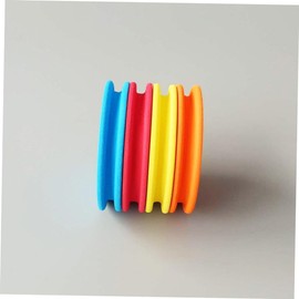 SUPVOX 1Set Portable Fishing Line Spools Durable Circular Winding Plates for Storing Fishing Rigs Lines and Snelled Hooks Lightweight Fishing Accessories for Freshwater