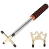 Retractable Billiards Cue Stick Bridge, Non-Slip Cue Pool with Replaceable