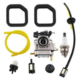 HURI Carburetor Air Filter Spark Plug for Ryobi RLT26CDSN RLT254FCDSN RLT254FSDSN Trimmers Whipper Snipper Carburettor Fuel Filter Fuel Line Grommet Kit (AU Shipping)