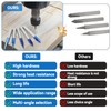 SYWAN CNC Wood Carving Router Bits Set of 5, 1/4