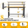 Ultrawall Workbench for Garage, 47.5" Adjustable Height Work Table, Heavy