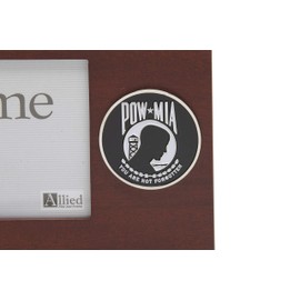 US Flag Store POW/MIA Medallion 4-Inch by 6-Inch Desktop Picture Frame