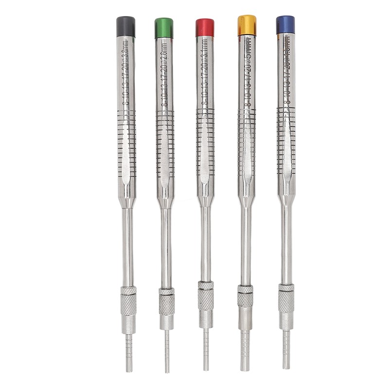 5pcs Dental Implant Osteotome Instruments Stainless Steel Dental Tooth Maxillary