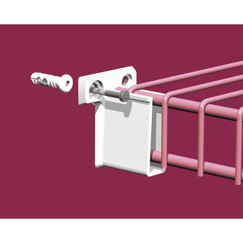 ClosetMaid Wall Brackets, White, 12-Pack #1782