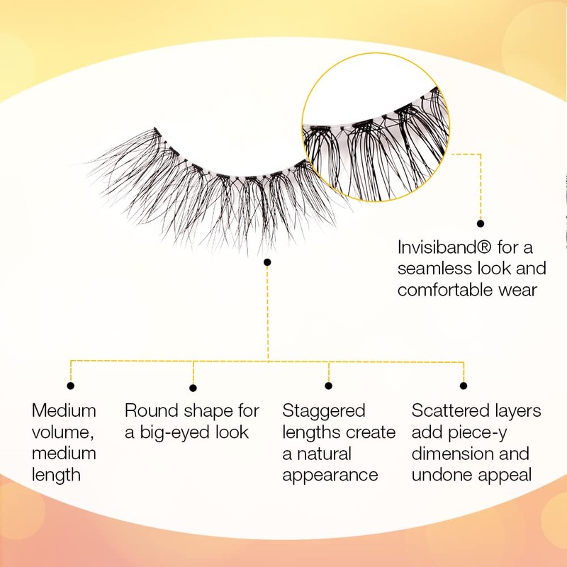 Ardell TexturEyes False Lashes 585 - Fluffy Natural Volume Lash