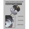 HIGHFIRE 20pcs Carbide Hole Saw Kit with Case, Carbide Tipped