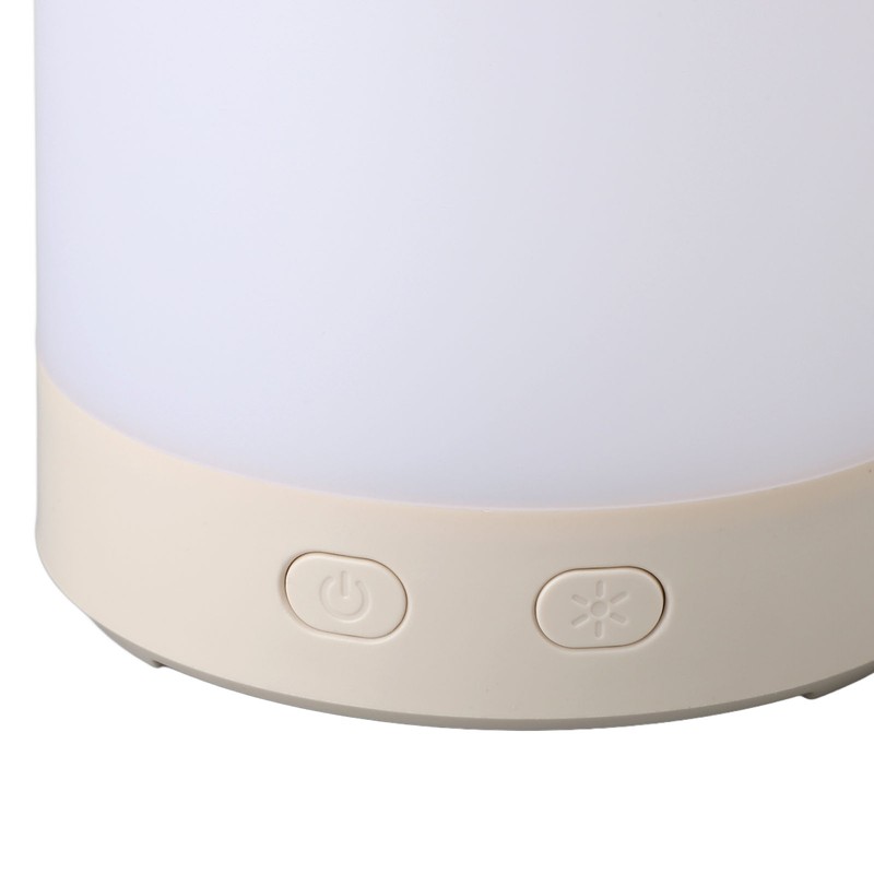 Solar Camping Lantern PP ABS Warm Light RGB Portable Hanging