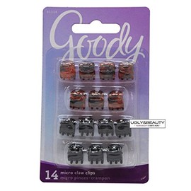 Goody Mini Claw Clips 14 ea by Goody