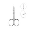 JARVISTAR Curved Edge Nail Scissors, Cuticle Scissors, Extra Sharp, Rustproof