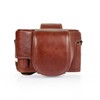 MegaGear Ever Ready Genuine Leather Camera Case Compatible with Nikon