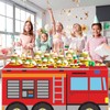 Cumule Fire Truck Tablecloths Fire Truck Table Cover Fire Engine