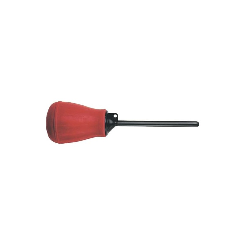 LubriMatic 75-033 Battery Filler w/ Rubber Spout, red, 1 Count