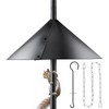 19.5 Inch Squirrel Baffle for Bird Feeder Pole Hang &
