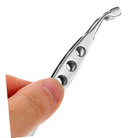 VICASKY Metal Eyelid Tweezers for Women Meibomian Gland Expressor Eyelid Compressor Tool Skin Care Beauty Tweezers Effective Relief for Blocked Glands